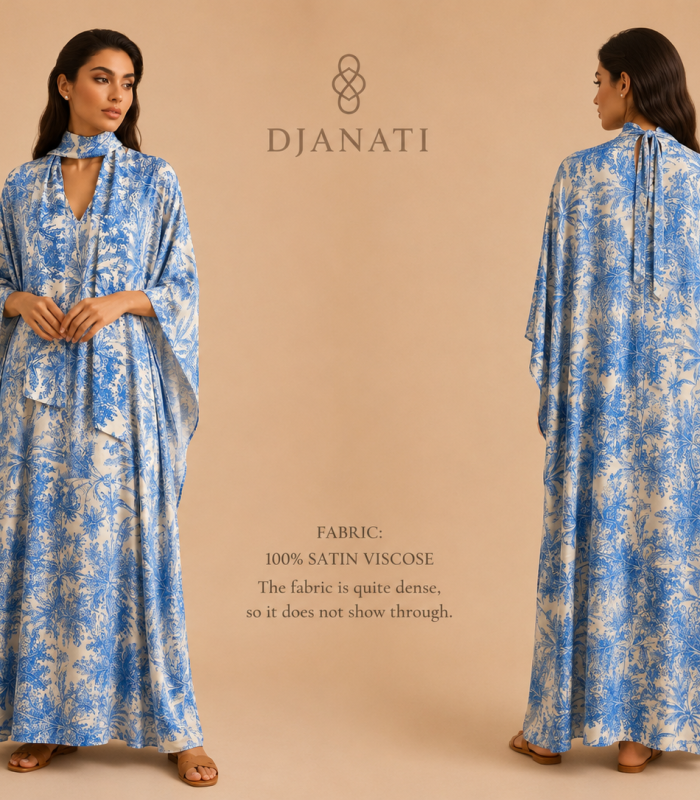 Dress  blue BUTTERFLY