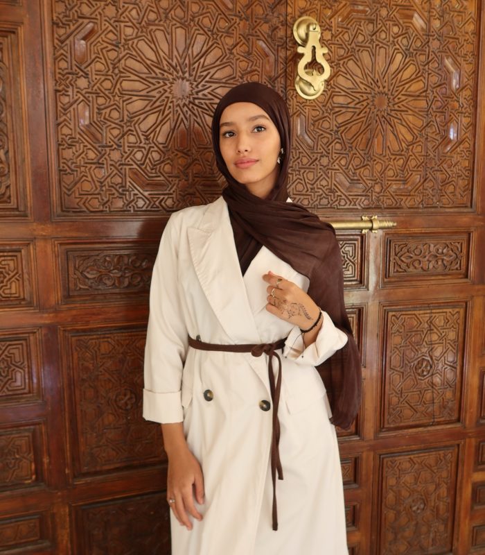 Dress -trench “ZAHRA” milky white