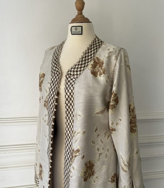 Caftan kimono with doubler