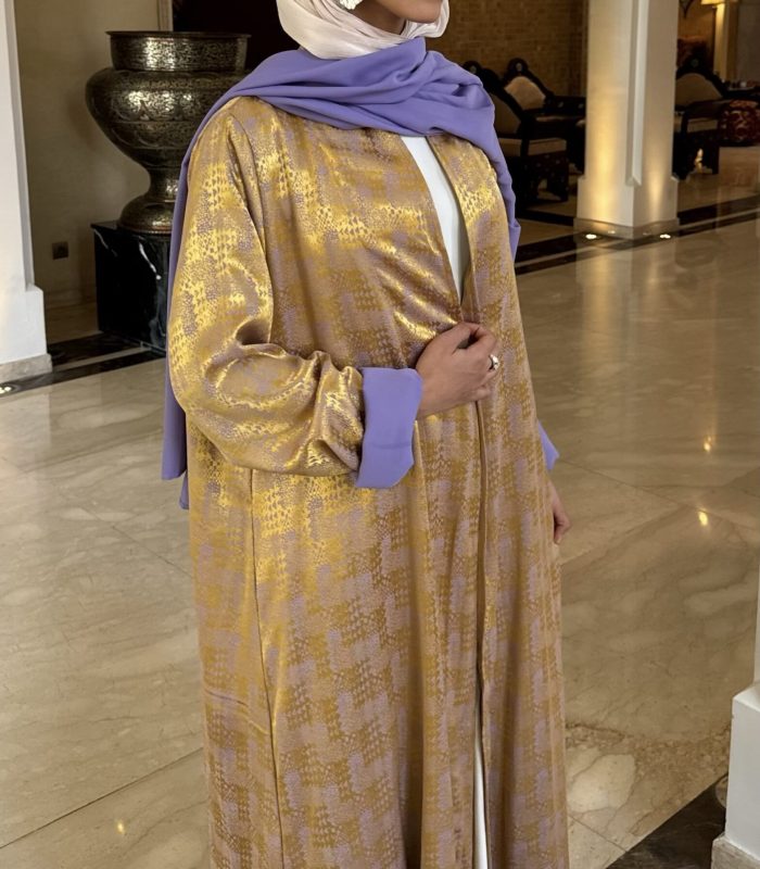 Abaya PREMIUM  ( with doubler and scarf )