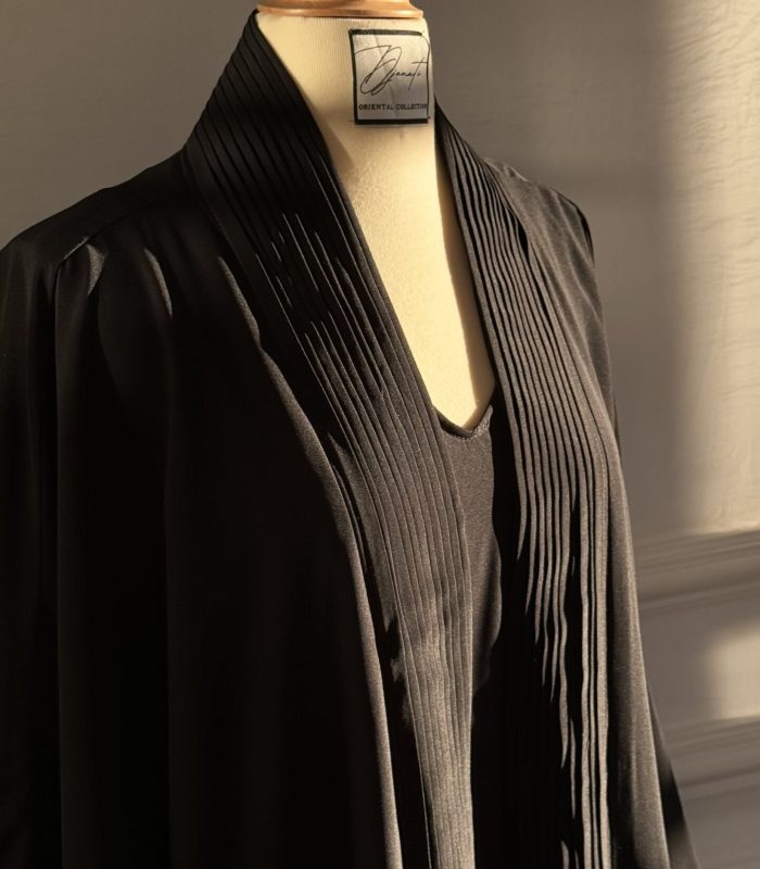 Ensemble “QATARI” black  (abaya + dress)